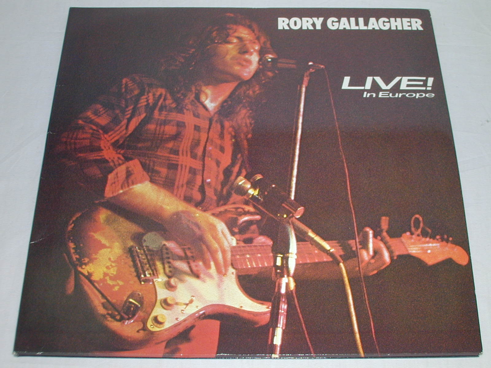 （LP）RORY　GALLAGHER　ロリー・ギャラガー／LIVE！　IN　EUROPE