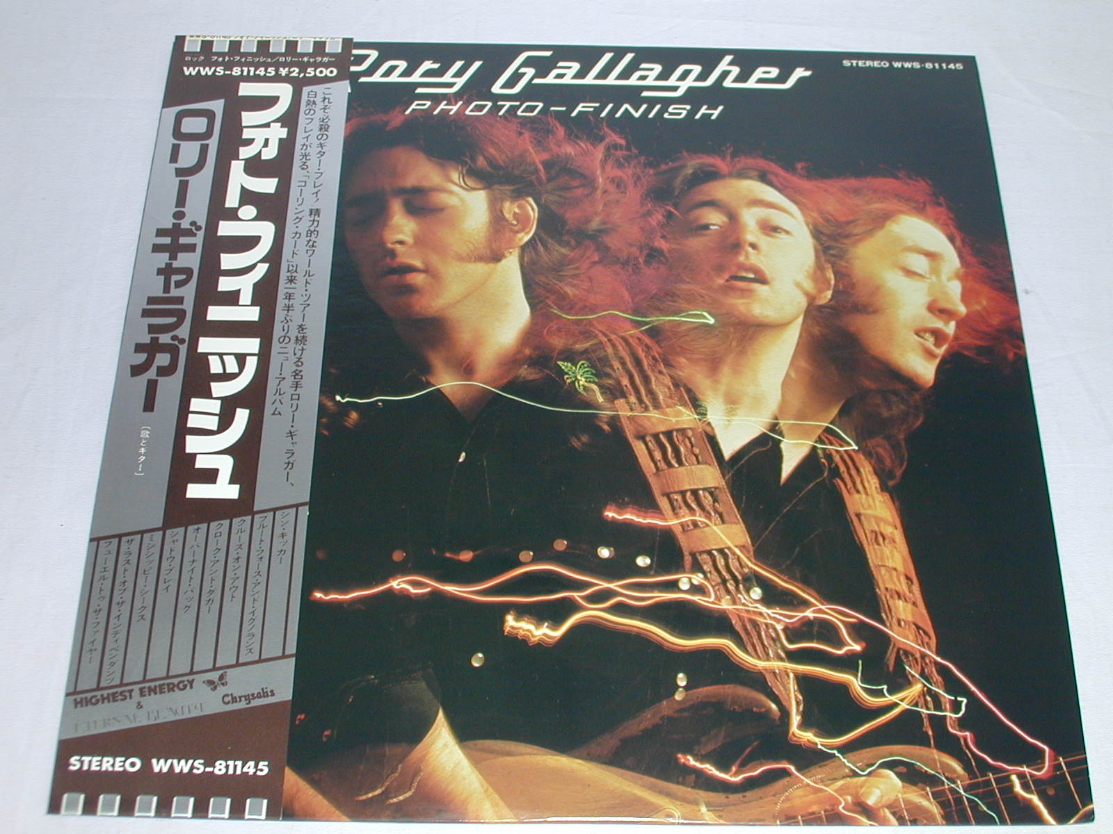 （LP）RORY　GALLAGHER　ロリー・ギャラガー／HPOTO ー FINISH