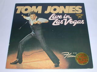 （LP）TOM　JONES　トム・ジョーンズ／LIVE　IN　LAS　VEGAS