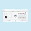 日東工業 エコキュート(電気温水器)+IH用 HCB形ホーム分電盤 入線用端子台付(ドア付)リミッタスペース付 露出・半埋込共用型 エコキュート用ブレーカ20A主幹3P60A 分岐18+2HCB13E6-182TL2B