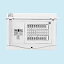 日東工業 エコキュート(電気温水器)+IH用 HCB形ホーム分電盤 二次側分岐タイプ(ドア付)リミッタスペースなし 露出・半埋込共用型 エコキュート用ブレーカ30A主幹3P75A 分岐22+2HCB3E7-222E2B
