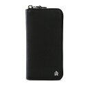 ダンヒル/dunhill ラウンドファスナー長財布 BOURDON ボードン L2X218A ブラック