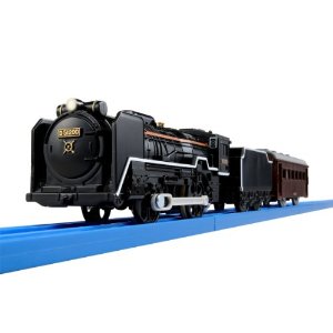 プラレール　S-28　ライト付　D51　200号機蒸気機関車