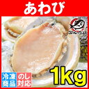 あわび<2Lサイズ 1kg 1箱10個入り 殻つき