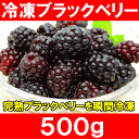 冷凍ブラックベリー<500g×1パック>爽やかな酸味のブラックベリーをたっぷりと!【ブラックベリー】【冷凍ブラックベリー】【完熟ブラックベリー】【冷凍フルーツ】【冷凍デザート】【冷凍食品】【業務用】【ヨナナス】【スムージー】【レシピ】【楽ギフ_のし】