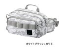 【シマノ】BW-021T ヒップバッグ ホワイトブラッシュカ...