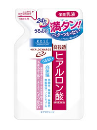 　8/16(木)23:59まで　コーセーコスメポート　ヒアロチャージ　モイスチュア　ミルキィローション　保湿乳液　つめかえ用　(140ml)