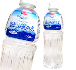 【ケース】　エムズワン　日本名地水　ナチュラルミネラルウォーター　富士山麓の水　(500ml×24本入)