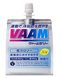 明治　VAAM　ヴァームゼリー　フレッシュレモン味　(180g)