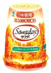 小林製薬　Sawaday　サワデー　こころ安らぐキンモクセイの香り　トイレ用　つめかえ用　…...:tsuruha:10006435