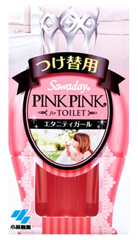 小林製薬　サワデー　ピンクピンク　トイレ用　エタニティガール　つけ替用　(65mL)　Sa…...:tsuruha:10037824