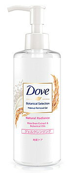 ユニリーバ　Dove　ダヴ　ボタニカルセレクション　ナチュラルラディアンス　ジェルクレンジング　(165mL)　メイク落とし