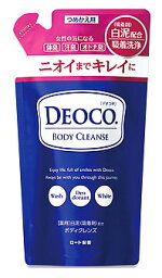 ロート製薬　DEOCO　<strong>デオコ</strong>　薬用ボディクレンズ　つめかえ用　(250mL)　詰め替え用　女性用　ボディソープ　ボディシャンプー　【医薬部外品】