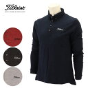 《あす楽》【お買い得品】タイトリスト ウール混起毛BDポロ TWMC1904