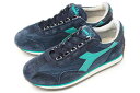 Diadora heritage (ディアドラヘリテージ) EQUIPE STONE WASH(エキップ ストーンウォッシュ) 156988 C5789 ブルーデニム/トロピカルグリーン