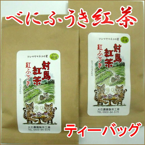 【送料無料】対馬産べにふうき紅茶 (ティーバッグ2