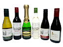 【小容量】フランスワイン 187mlクォーターボトル×6本飲み比べワインセット 【手提げ袋付き】【ギフト】