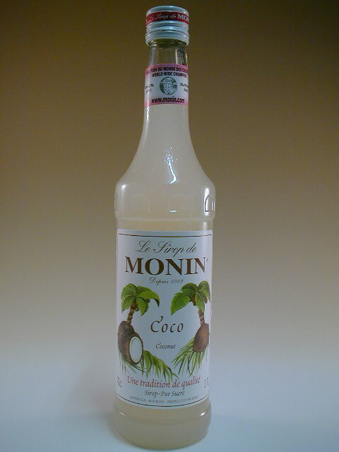 MONIN　モナン　ココナッツ・シロップ　700ml