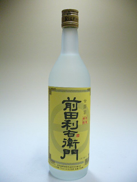 芋焼酎　前田利右衛門　25度　720ml