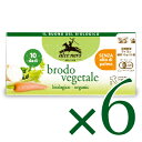 《メール便選択可》 アルチェネロ 有機野菜ブイヨン・キューブタイプ 100g × 6個 有機JAS 日仏貿易 《あす楽》