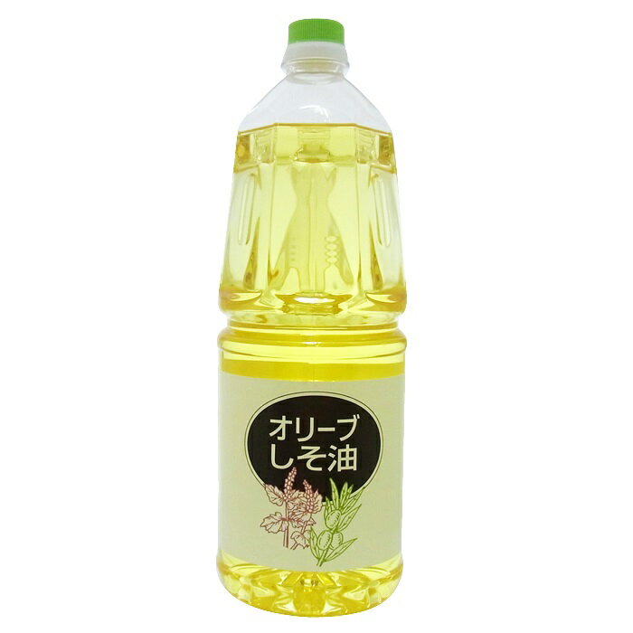 オリーブしそ油 1600g(業務用)...:tsutsu-uraura:10001129