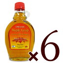 《送料無料》チーナジャパン ピュアメープルシロップ グレードA ゴールデン オーガニック(有機)250ml × 6個《あす楽》