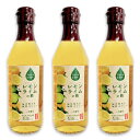 内堀醸造 フルーツビネガー レモンライムの酢 360ml × 3本 【果実酢 健康酢 酢 柑橘 うちぼり 内堀 無添加】《あす楽》