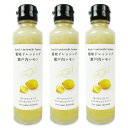糀味ドレッシング 瀬戸内レモン 145ml × 3本 河野酢味噌製造工場