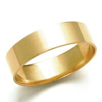 K18マリッジリング【結婚指輪】【平打　メンズサイズ】
