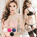 フロントホックブラ×紐パンレースベールブラ&ショー