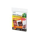 ゲームソフトの解説書など厚めのブックレットも収容。【送料無料対象外】コクヨ CD・DVD用ソフトケース「mEDIA PASS+」トールサイズ1枚収容10枚