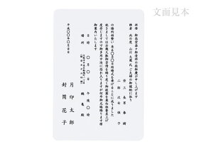 案内状白鳥2号×1丁