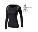 ★ポイント最大16倍★【全国配送可】-JW-539 BTアウトラスト ロングスリーブ クルーネックシャツ (40.ブラック×ピンク L) おたふく手袋 型番 JW-539-40-L JAN 4970687603022 aso 62-8719-68 ●お取寄品 納期約 5営業日-【医療・研究機器】