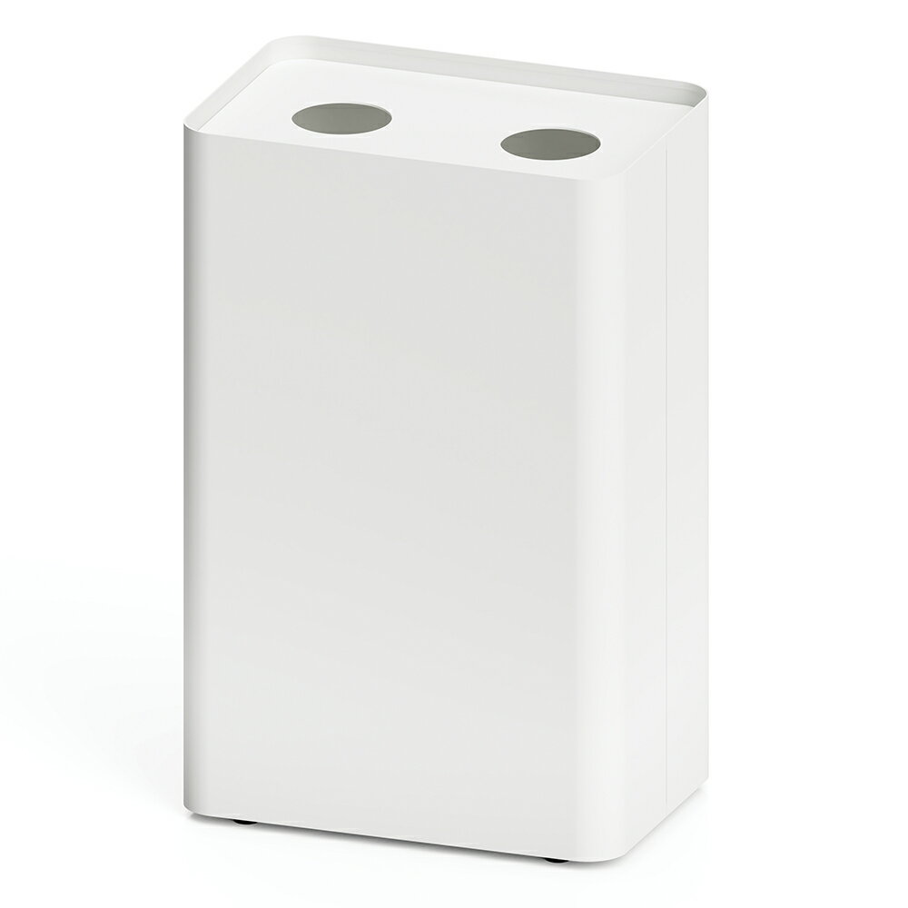 ★ポイント最大16倍★【全国配送可】-MSERIES屑入　ホワイト　丸穴2　分別表示：ペットボトル ミヅシマ工業 型番 3620214 　JAN 4964079034686 aso 64-9333-29 ●お取寄品　納期約 18営業日-【医療・研究機器】