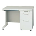 ★ポイント最大16倍★【送料無料】-片袖机 JS-107D-3 WH ホワイト プラス 品番 JS-107D-3 WH jtx 364845-【ジョインテックス・JOINTEX】