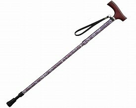 ★ポイント最大16倍★【全国配送可】-テイコブ　折りたたみ式伸縮クッションステッキ EOS11　コバナパープル 幸和製作所　JAN 4938765237170 kt275035 取寄品 歩行関連 杖 折りたたみ杖-【介護福祉用具】