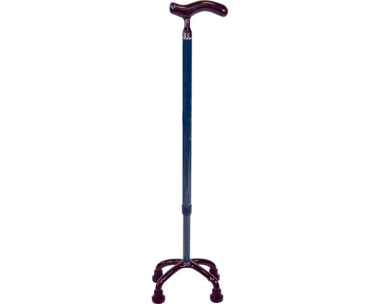 ★ポイント最大16倍★【全国配送可】-オールカーボンクオッドケイン四点式 70C-4　カーボン柄NB 島製作所　JAN 4945528078208 kt285630 取寄品 歩行関連 杖 多点杖-【介護福祉用具】