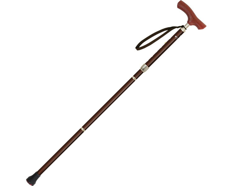 ★ポイント最大16倍★【全国配送可】-ベーシックライト ショートサイズ　ブラウン シナノ　JAN 4959431116476 kt431154 取寄品 歩行関連 杖 折りたたみ杖-【介護福祉用具】