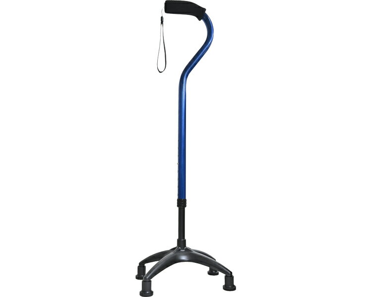 ★ポイント最大16倍★【全国配送可】-アルキメイトII　スタンダードタイプ AM-04-M-BM　ブルーマリーヌ マクルウ　JAN 4573449620925 kt514527 取寄品 歩行関連 杖 多点杖-【介護福祉用具】