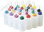 ★ポイント最大15倍★【全国配送可】-カラーキャップ付洗浄瓶(広口) 500ML(12ホンイリ) 品番 my23-5021-0607 1入り-【MY医科器機】