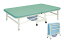 ★ポイント最大15倍★【送料無料】-折りたたみ式トレーニングベッド TB-466(100X190X40CM) 品番 my24-7458-0001 1入り-【MY医科器機】