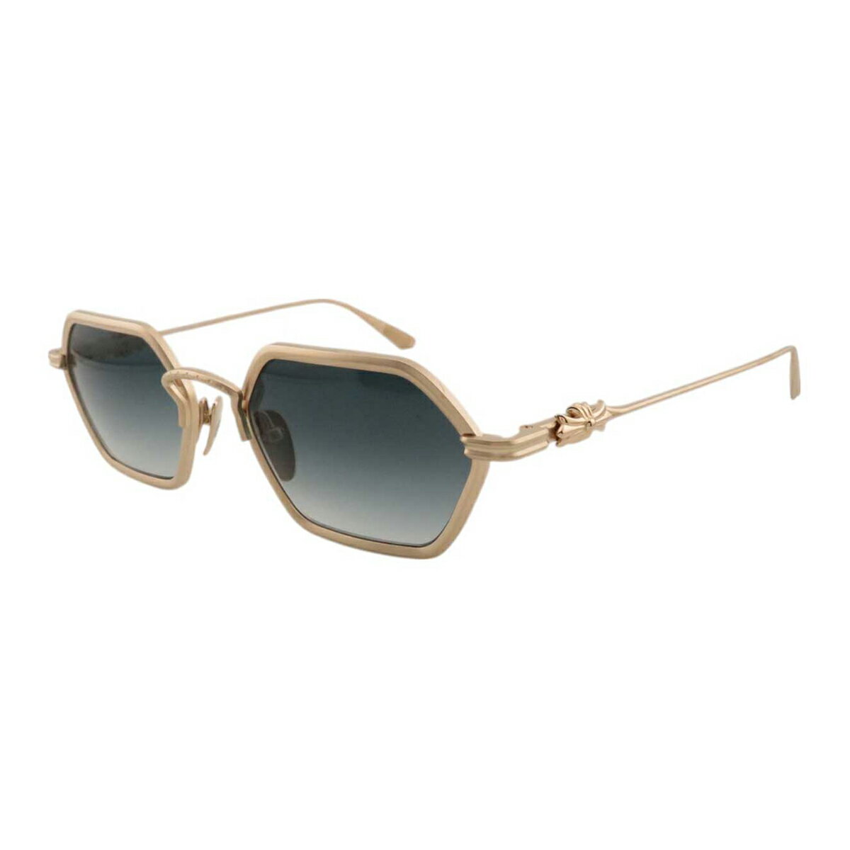 クロムハーツ DATASS サングラス ユニセックス ライトゴールド CHROME HEARTS 【中古】 【アパレル・小物】