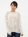 【2点以上で5%OFFクーポン配布中!】 レディース ルームウェア ロングTシャツ tutuanna チュチュアンナ もふもふポメラニアン総柄ロングTシャツ #9/9NEW