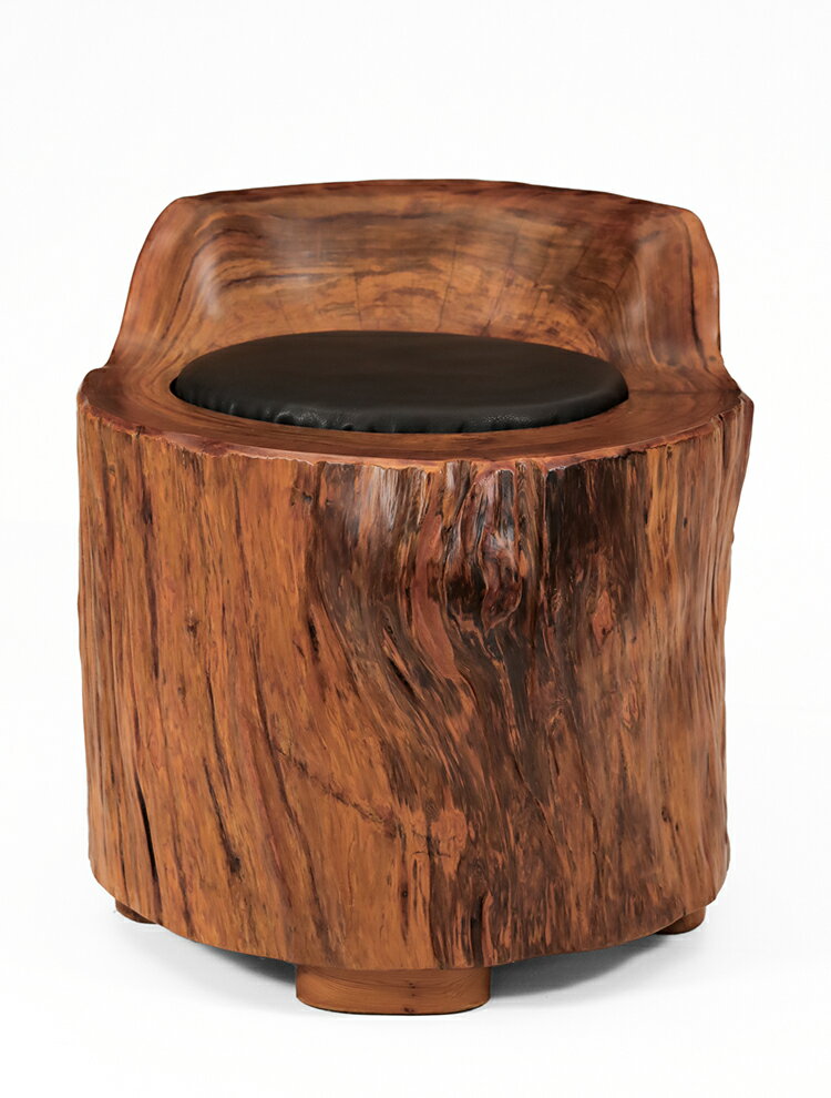 【径50cm】丸太 椅子 仕様：無垢 / 素材：屋久杉（腰掛け 年輪 木目 無垢）~