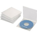 ショッピングブルーレイ エレコム CD・DVD・Blu−rayスリムケース1枚収納クリア(5枚入) CCD-JPCS5CR 5枚