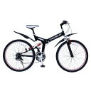 CHEVROLET 折りたたみ自転車Wサス26イン
