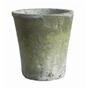 AFFARI OF SWEDEN テラコッタローズポット L グリーン Φ16.5xH17cm 954-206
