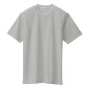 アイトス 吸汗速乾(クールコンフォート)半袖Tシャツ(ポケット無し)(男女兼用) 004グレー SS 10574-004-SS