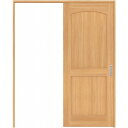 住友林業クレスト 引き戸 アールパネル ベリッシュオーク柄 枠外W1645×枠外H2032 HBATK26HAA767J1S3R 内装建具 1セット