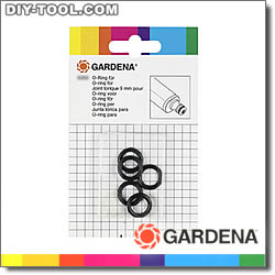 GARDENA（ガルディナ）　Oリングセット（G.B.Sシリーズ用）5ヶ入り　5303-20